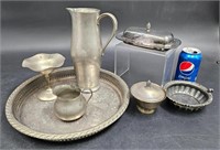 Misc Silver & Pewter Serving Pieces