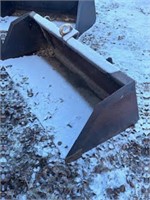 smooth bucket for Bobcat, 72 inch width with