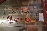 Strohs Pennsylvannia Sign