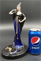 Erte LE Moonlight Mystique Art Deco Porcelain Lady