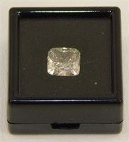 3 ct. Cushion Cut Loose Diamond w/ Appraisal and