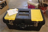 Stanley Toolbox with handtools