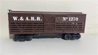 Train only no box - W&ARR no. 1270 brown