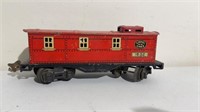 Train only no box - Lionel lines tin red/tan