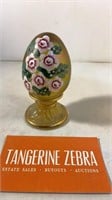 Fenton Hand Painted Egg