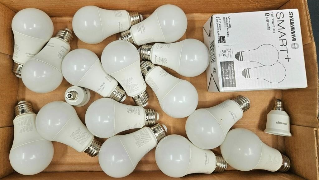 17 Sylvania Smart + Bluetooth Lightbulbs