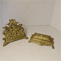 French Tray and Stamp box