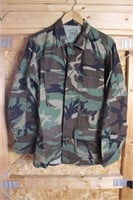 Military Regular Button-Down Camo Shirt