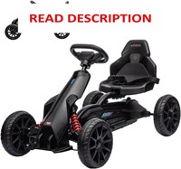 12V Kids Go Kart  High/Low Speed  Black