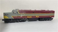 Train only no box - Canadian pacific 1412 maroon