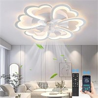 27" Smart Ceiling Fan with Lights and Remote, Mode