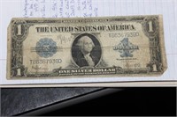 A 1923 One Dollar Silver Certificate