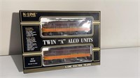 Twin Alcos k-line 0-27 gauge Illinois Central