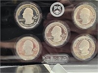 2011 Silver Proof Quarter Coins