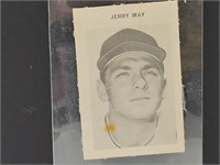 Jerry Mays Baseball Player  Info Card