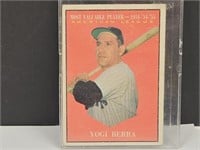 Yogi Berra Baseball Card no.472  Most Valuable