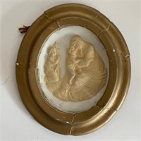 Antique "Mother Mary"  Wall Art