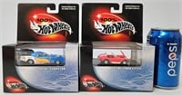 2 Hot Wheels 2002 Diecast Cars - Shelby Cobra +