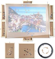 Puzzle Board, WOOD CITY 1500 Piece Wooden Jigsaw P