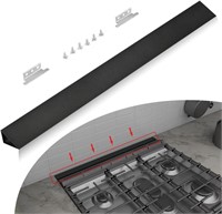 Black Slide-in Range Filler  30 Gap Cover