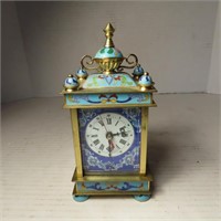 Cloisonne Carriage clock