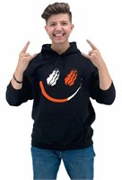 Youth 3D "Fire Smile" Hoodie.