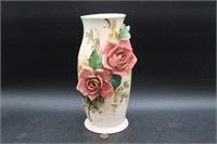 Capodimonte Italian Porcelain Rose Vase