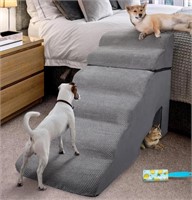Foam 6 Tier Dog Steps & Stairs