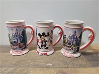 (3) Disney Souvenirs Mugs