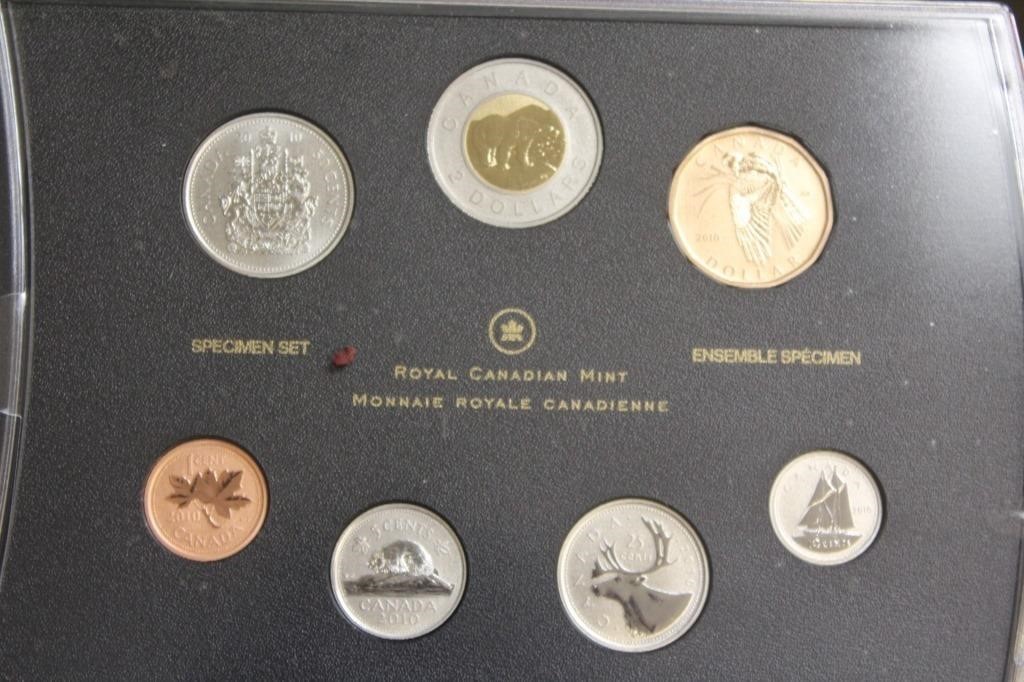 2010 Royal Canadian Mint Speciment Set