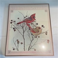 GLEN LOATES "Detail from the Cardinals" Print 1982