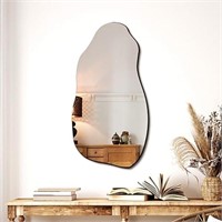 Irregular Asymmetrical Wall Mirror for Living Room