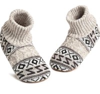 MAAMGIC Men's Thermal Knit Non Slip Socks