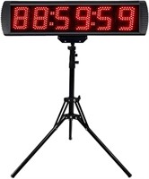 ULN - GANXIN 5 Inch LED Race Clock with Tripod for