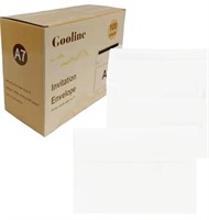 GOOLINE A7 100PCS Invitation Envelopes