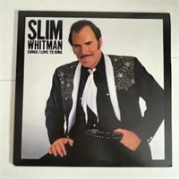 SLIM WHITMAN "SONGS I LOVE TO SING" LP / RECORD