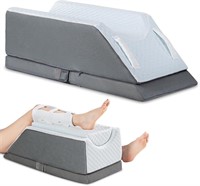Adjustable Leg Pillow  3-Height  Memory Foam