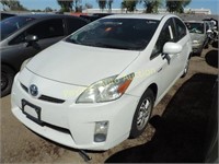 2011 Toyota Prius JTDKN3DU0B0322584 White