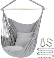 SEALED - Y- STOP Hammock Chair Hanging Rope Swing,