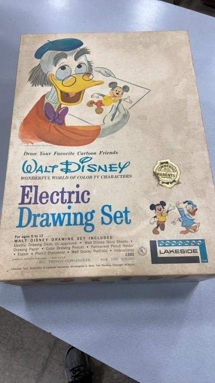Walt Disney Electric Drawing set