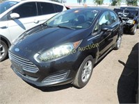 2014 Ford Fiesta 3FADP4BJ7EM189671 Gray