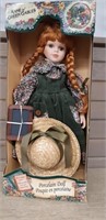 17" Anne of Green Gables Porcelain Doll