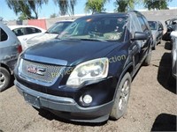 2008 GMC Acadia 1GKEV13768J191407 Blue