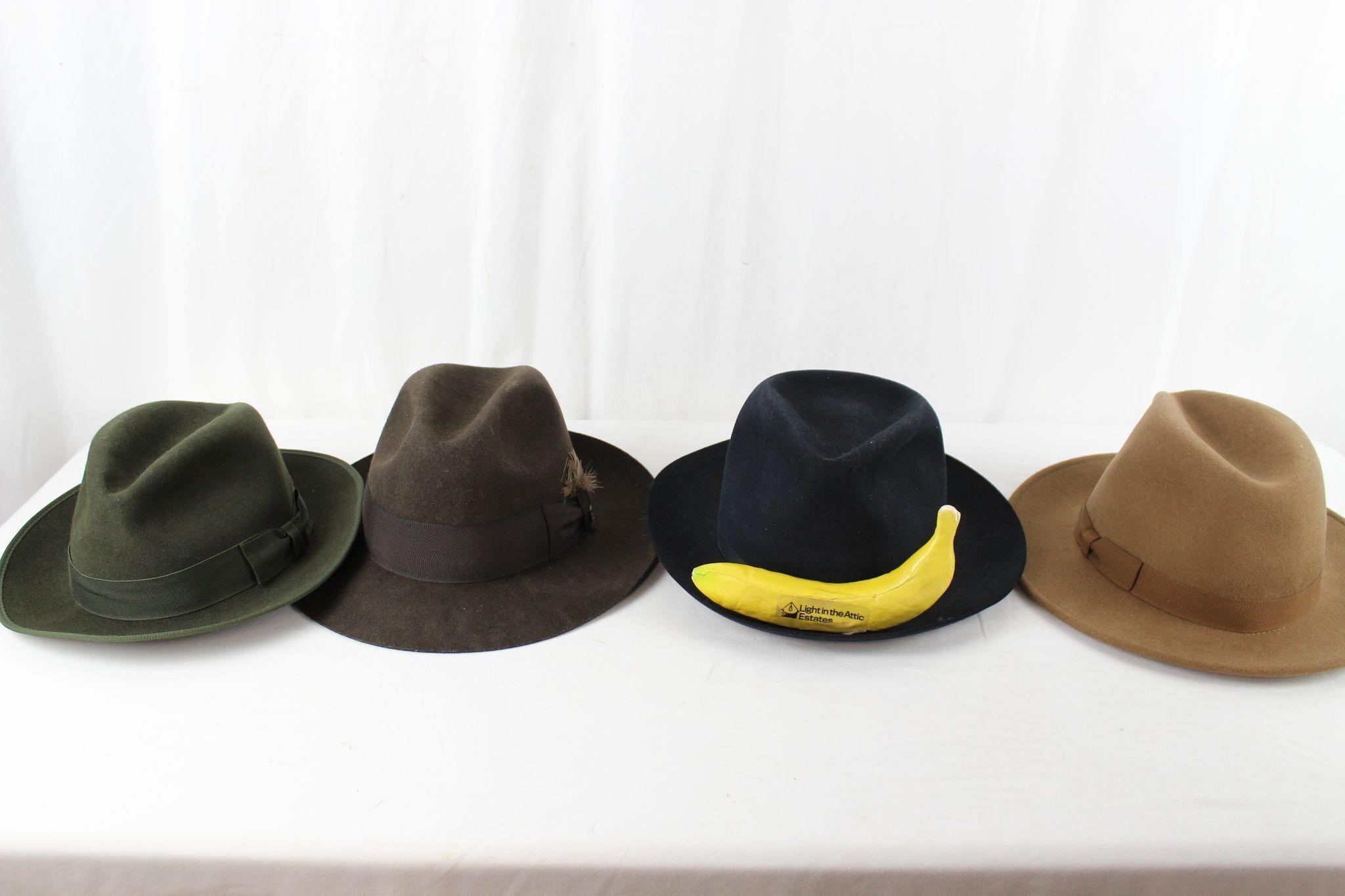 Scala & Christy's Men's Fedora Hats