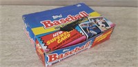 1989 Topps Complete box Yearbook stickers