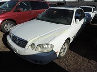 2006 Kia Optima KNAGD126765464941 White