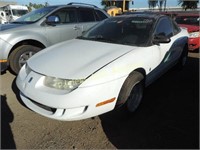 1998 Saturn SC2 1G8ZG1277WZ283529 White