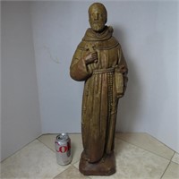 Large Friar Sculpture