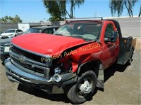 2009 Chevrolet Silverado 1GBJC74K49E138208 Red