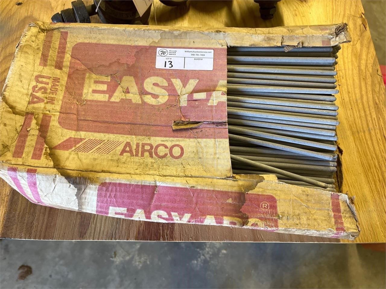 Opened Box of Welding Rods